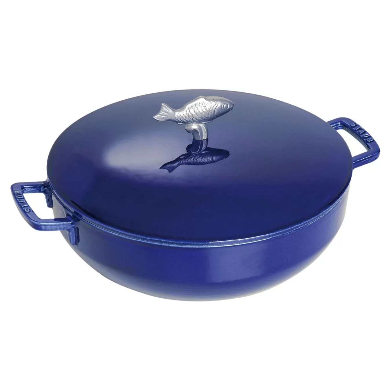 STAUB Specialty Cookware*5 Qt, Bouillabaisse Pot, Dark Blue