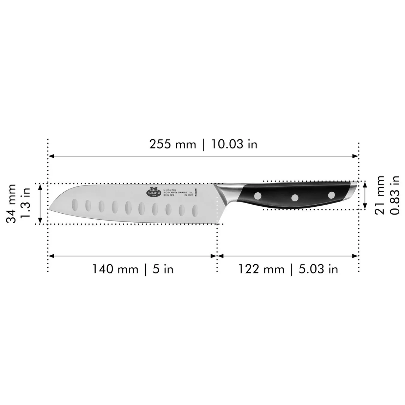 ZWILLING Santoku Knives*5-Inch, Hollow Edge Santoku