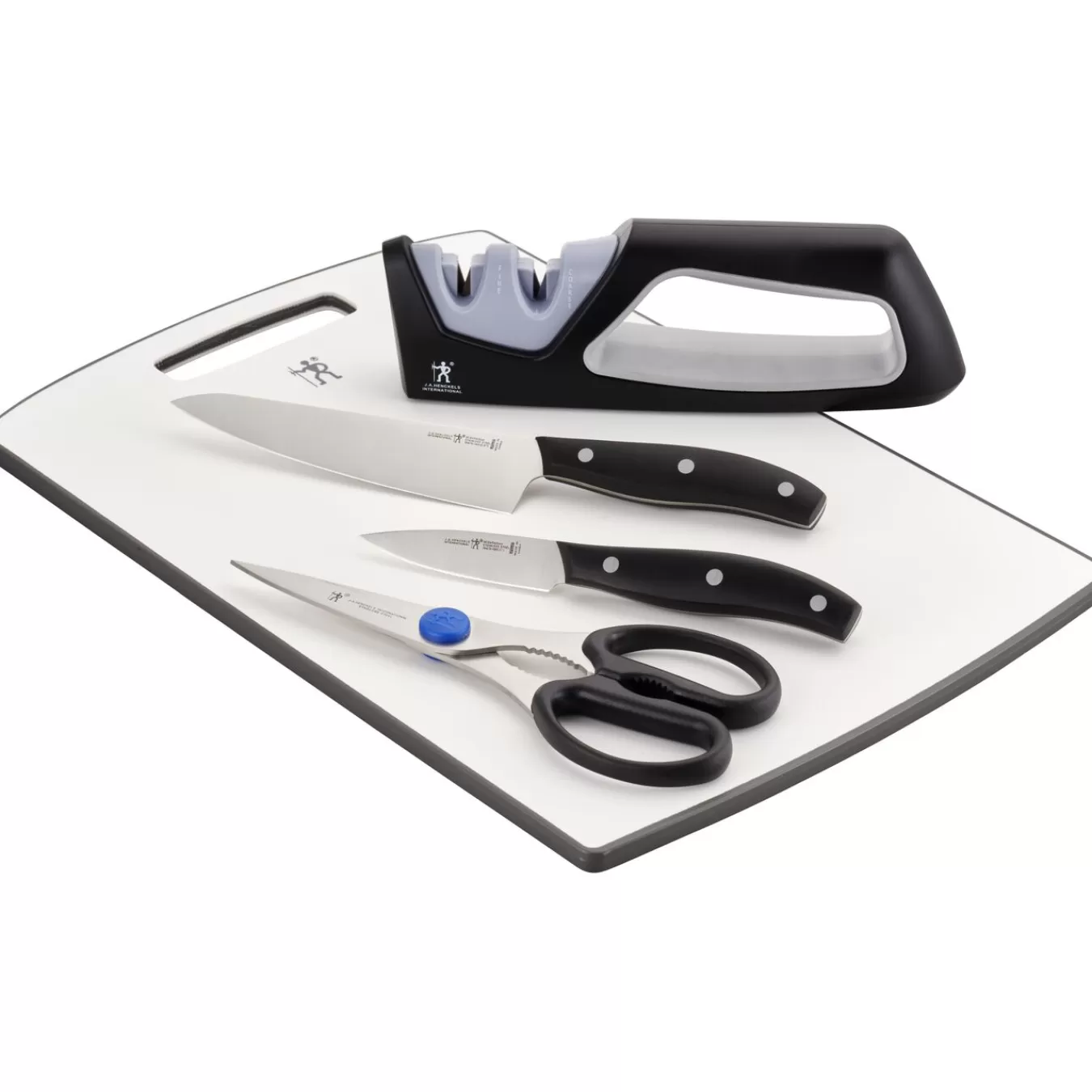 HENCKELS Knife Sets*5-Pc, Essential Prep Set Black Matte