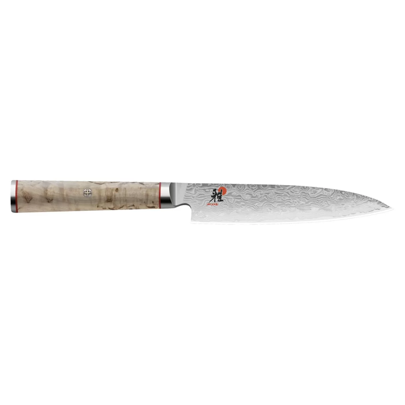 MIYABI Utility Knives*6.5-Inch Birch Utility Knife Brown