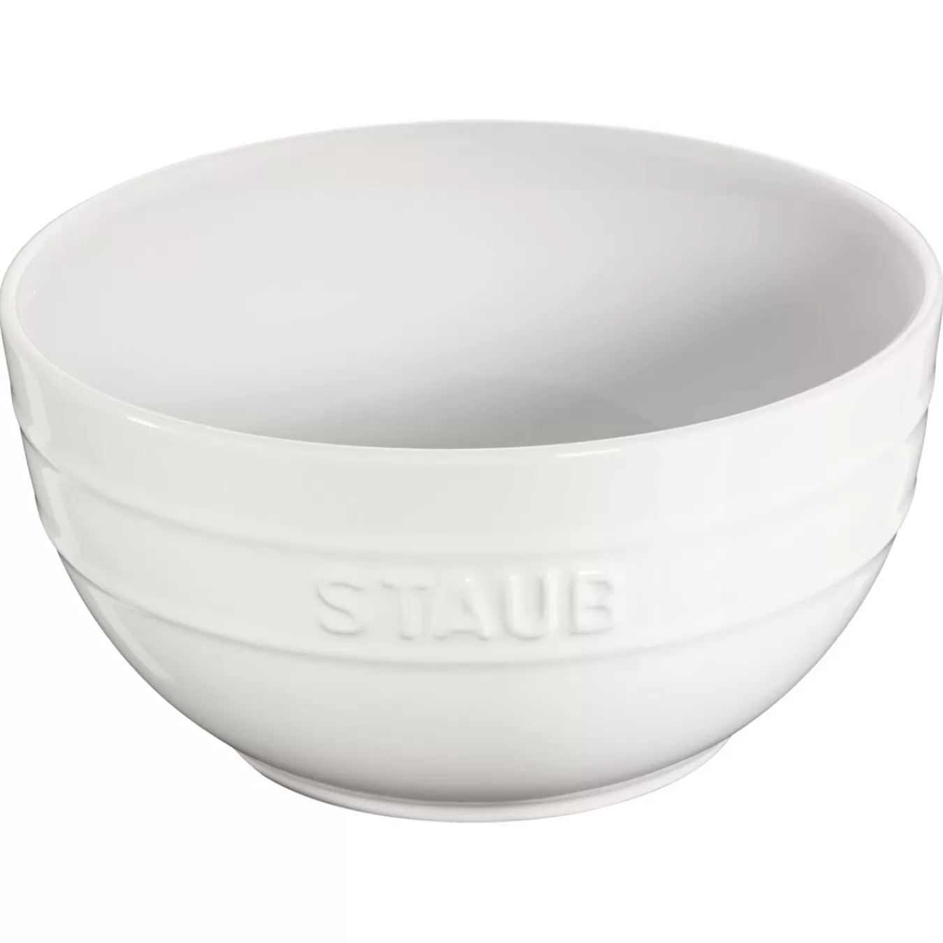 STAUB Cereal Bowls*6.5-Inch, Large Universal Bowl, White