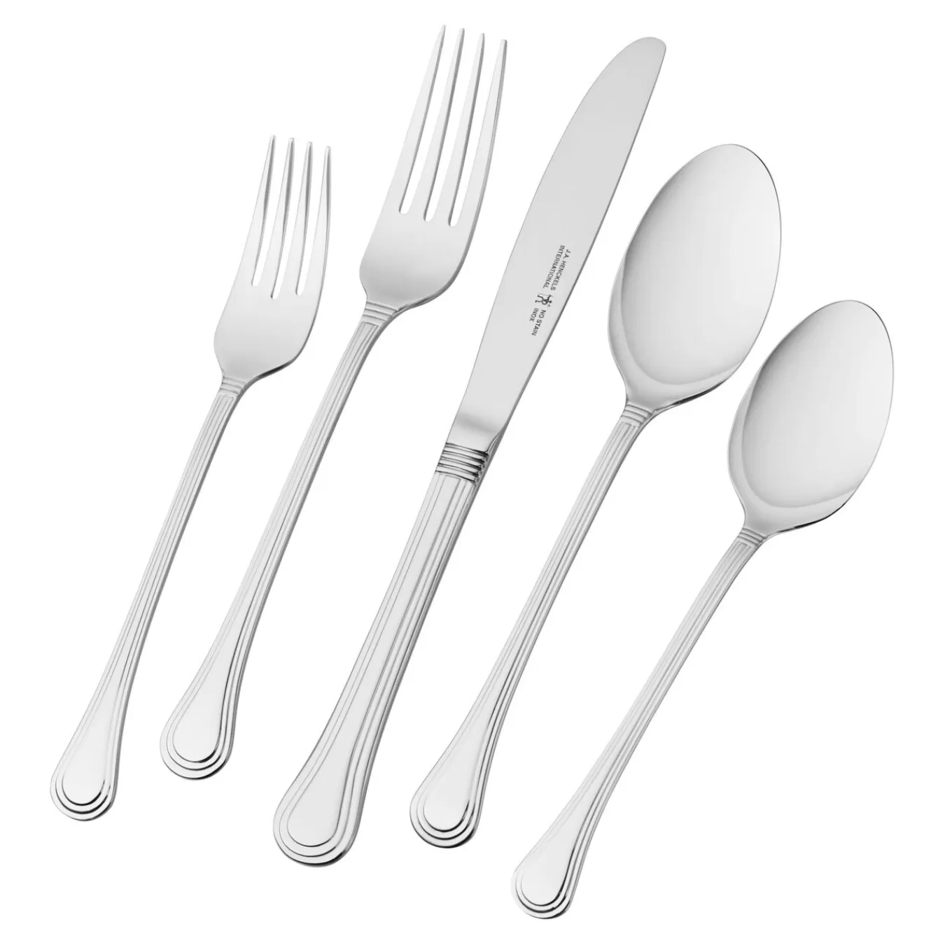 HENCKELS Flatware Sets*65-Pc Flatware Set, 18/10 Stainless Steel