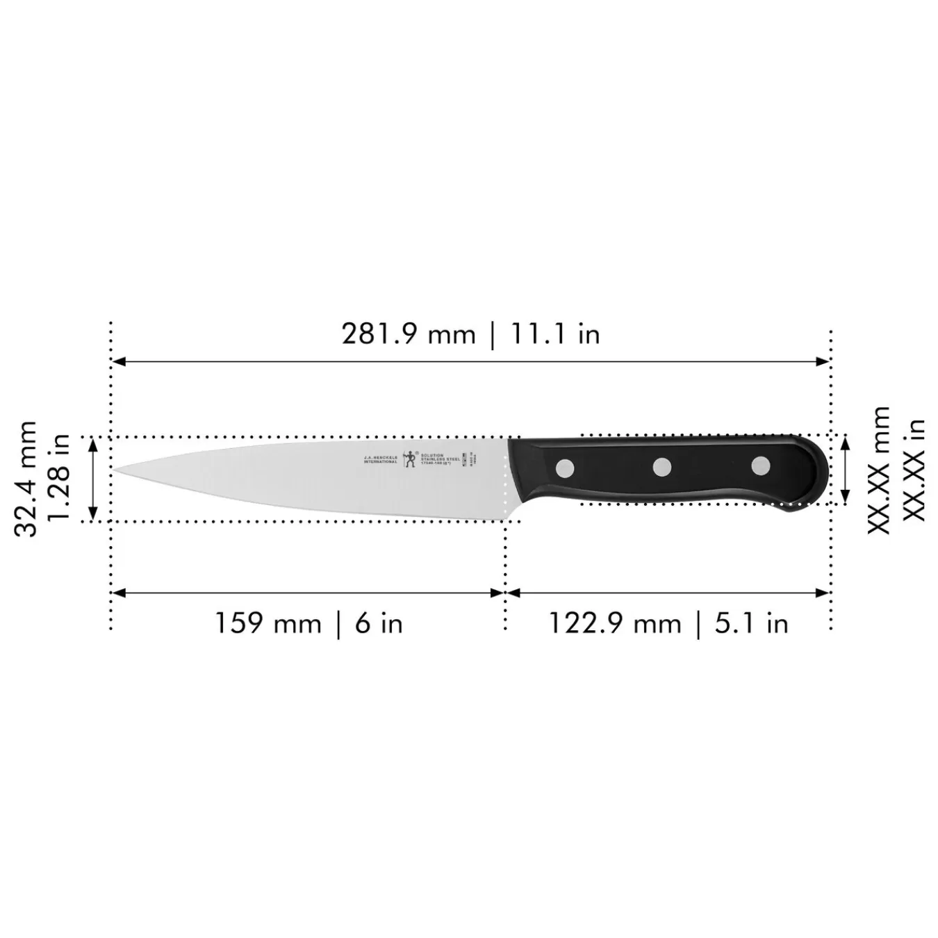 HENCKELS Utility Knives*6-Inch Utility Knife, Fine Edge