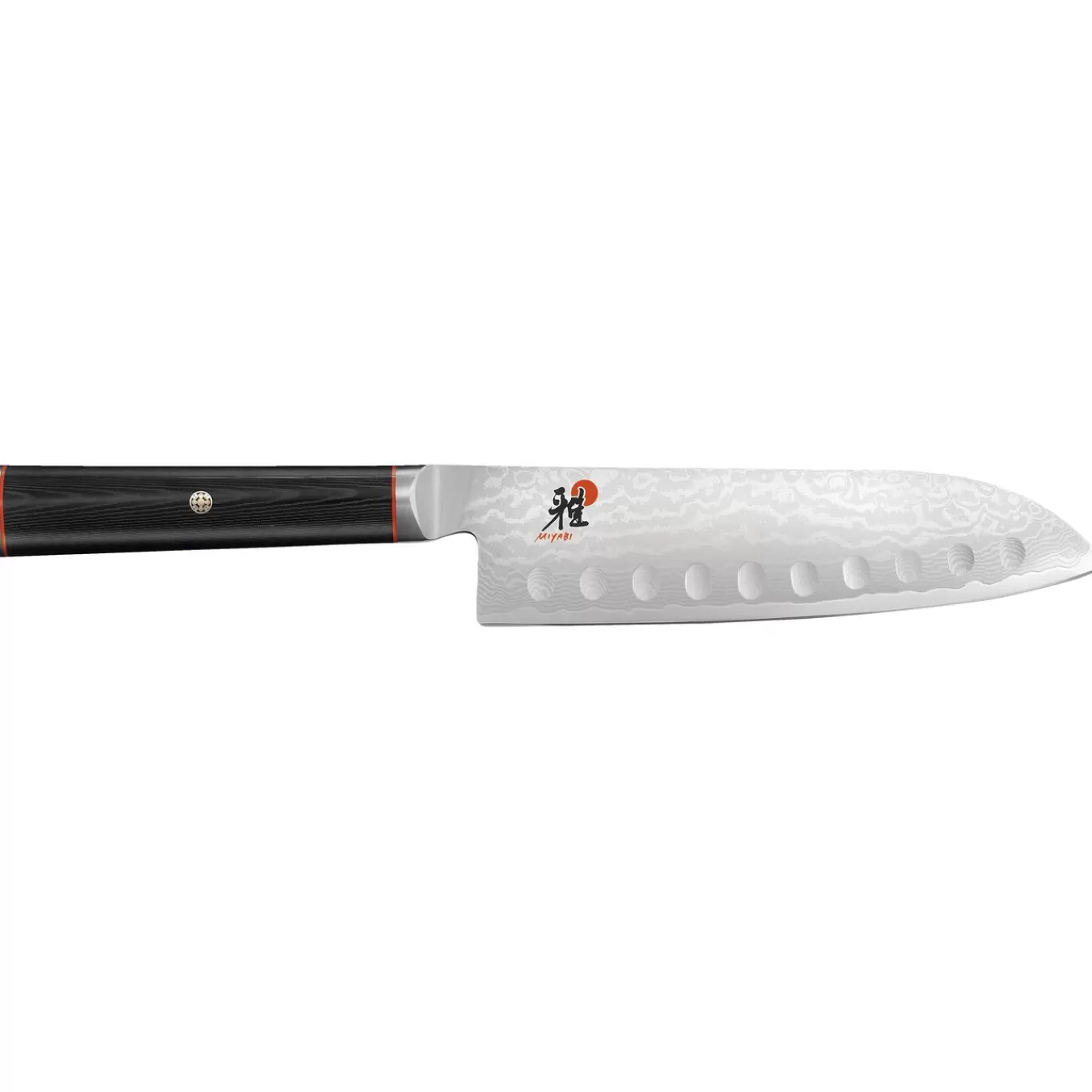 MIYABI Santoku Knives*7-Inch, Hollow Edge Santoku Knife