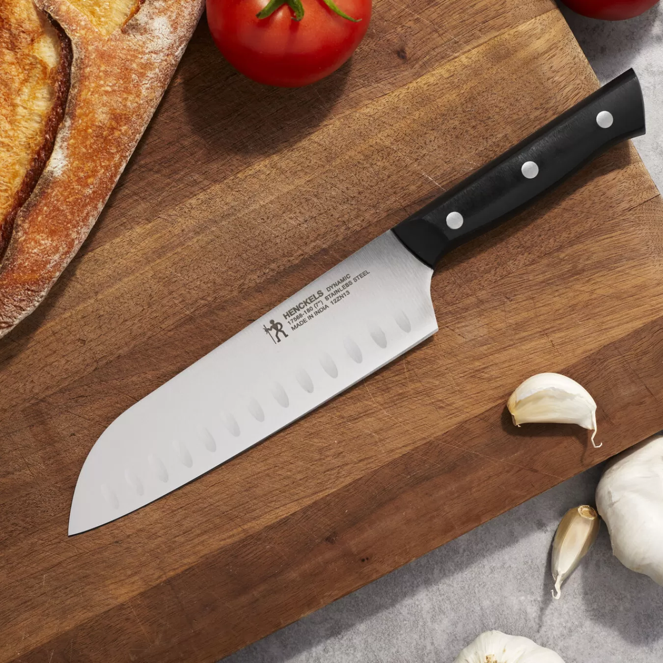 HENCKELS Santoku Knives*7-Inch, Hollow Edge Santoku Knife