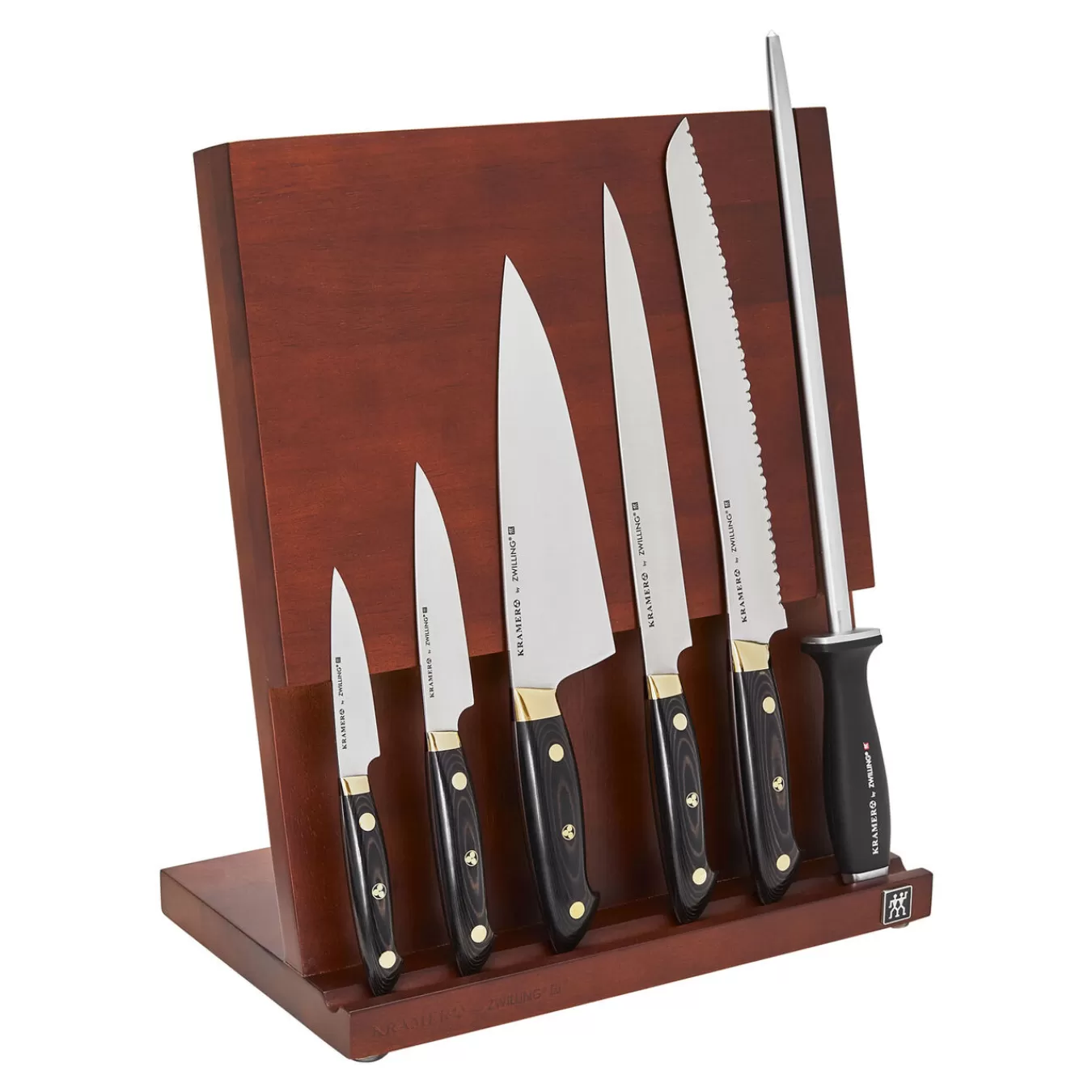 ZWILLING Knife Block Sets*7-Pc, Knife Block Set, Brown-Black