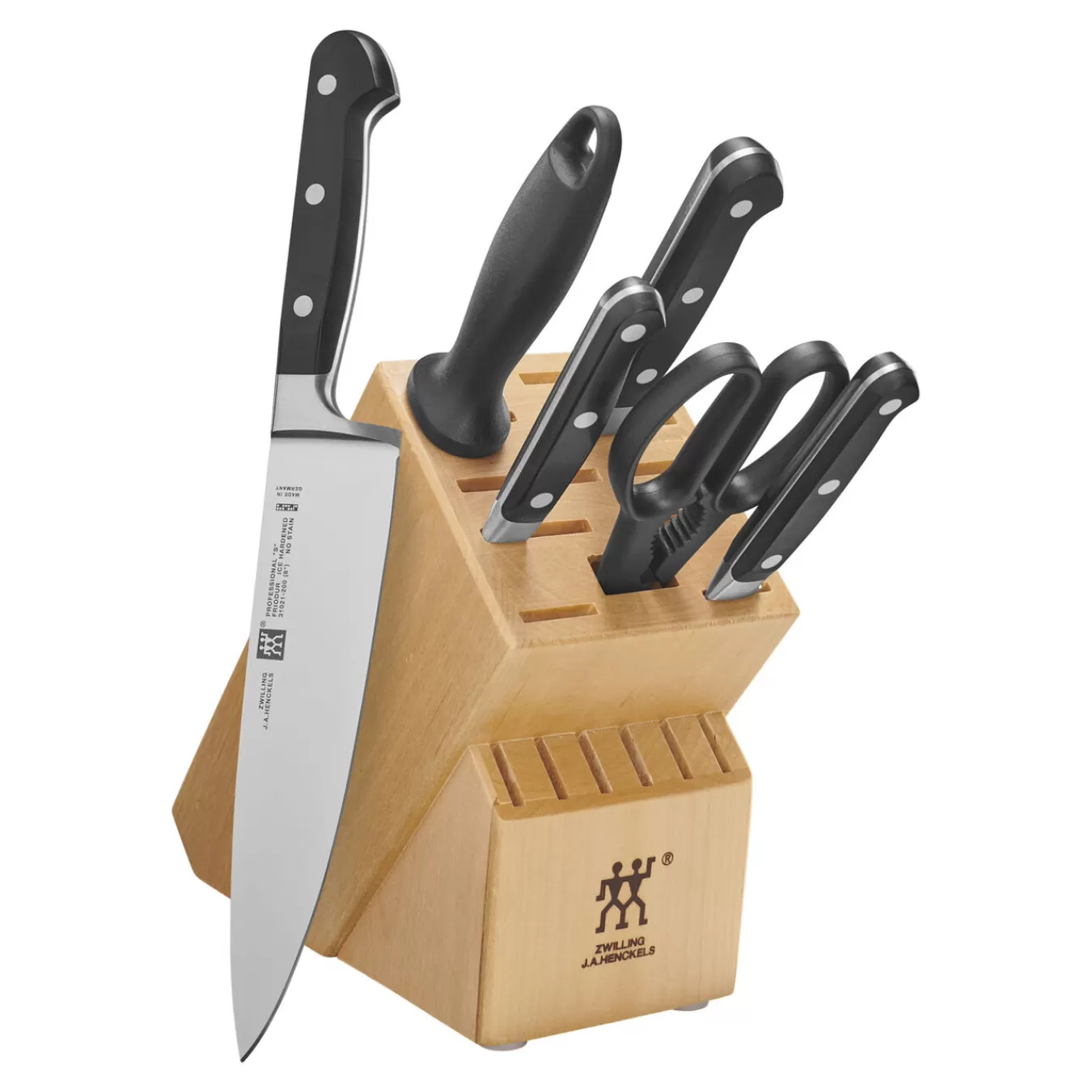 ZWILLING Knife Block Sets*7-Pc, Knife Block Set, Natural