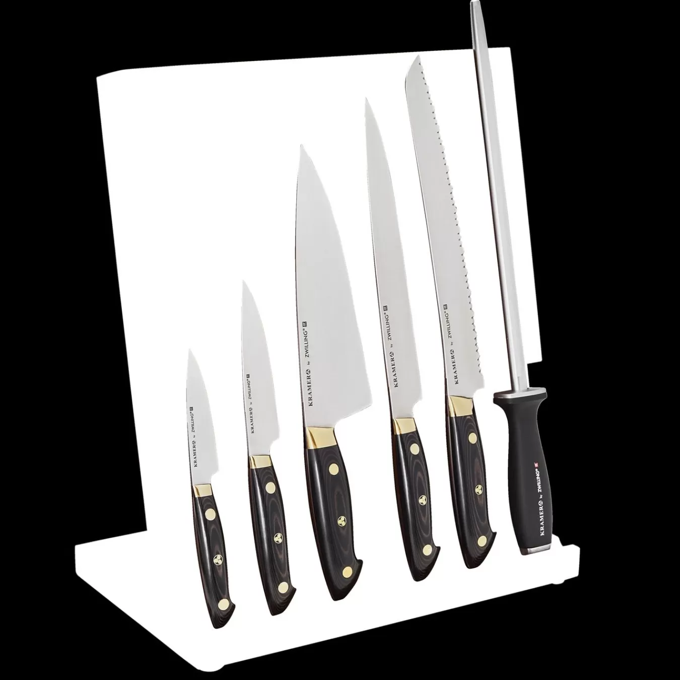 ZWILLING Knife Block Sets*7-Pc, Knife Block Set, Brown-Black