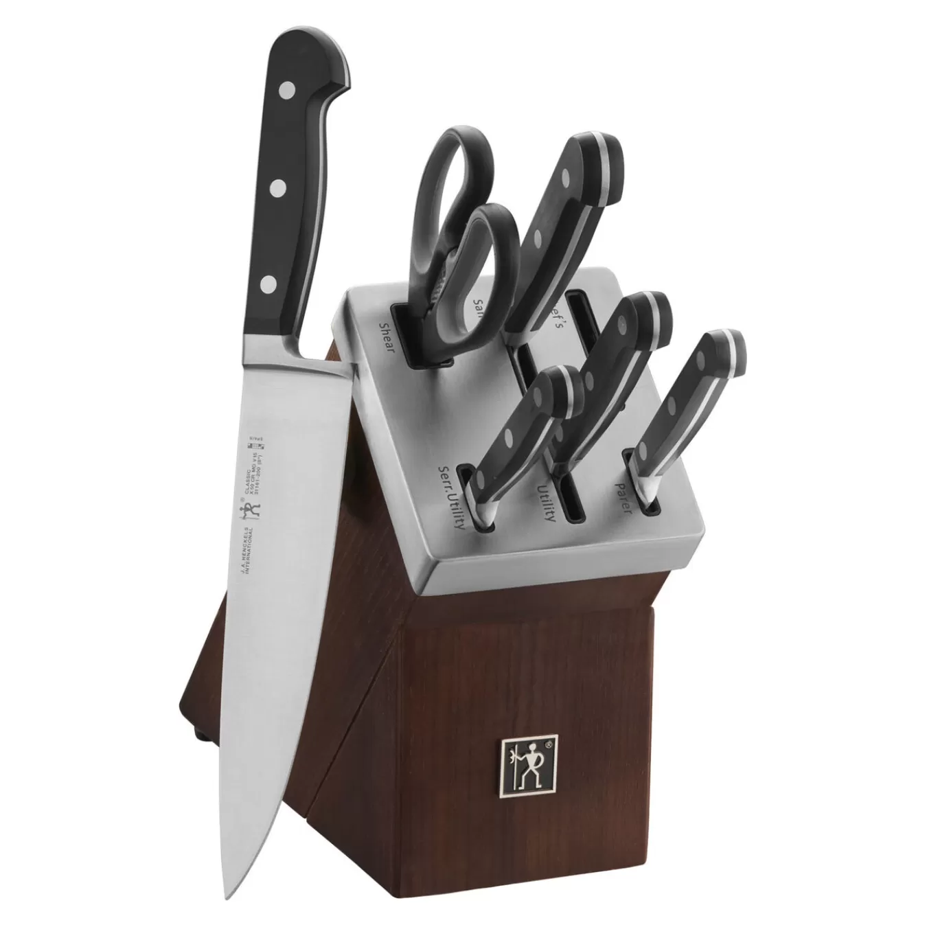 HENCKELS Self Sharpening Knife Sets*7-Pc, Self-Sharpening Knife Block Set