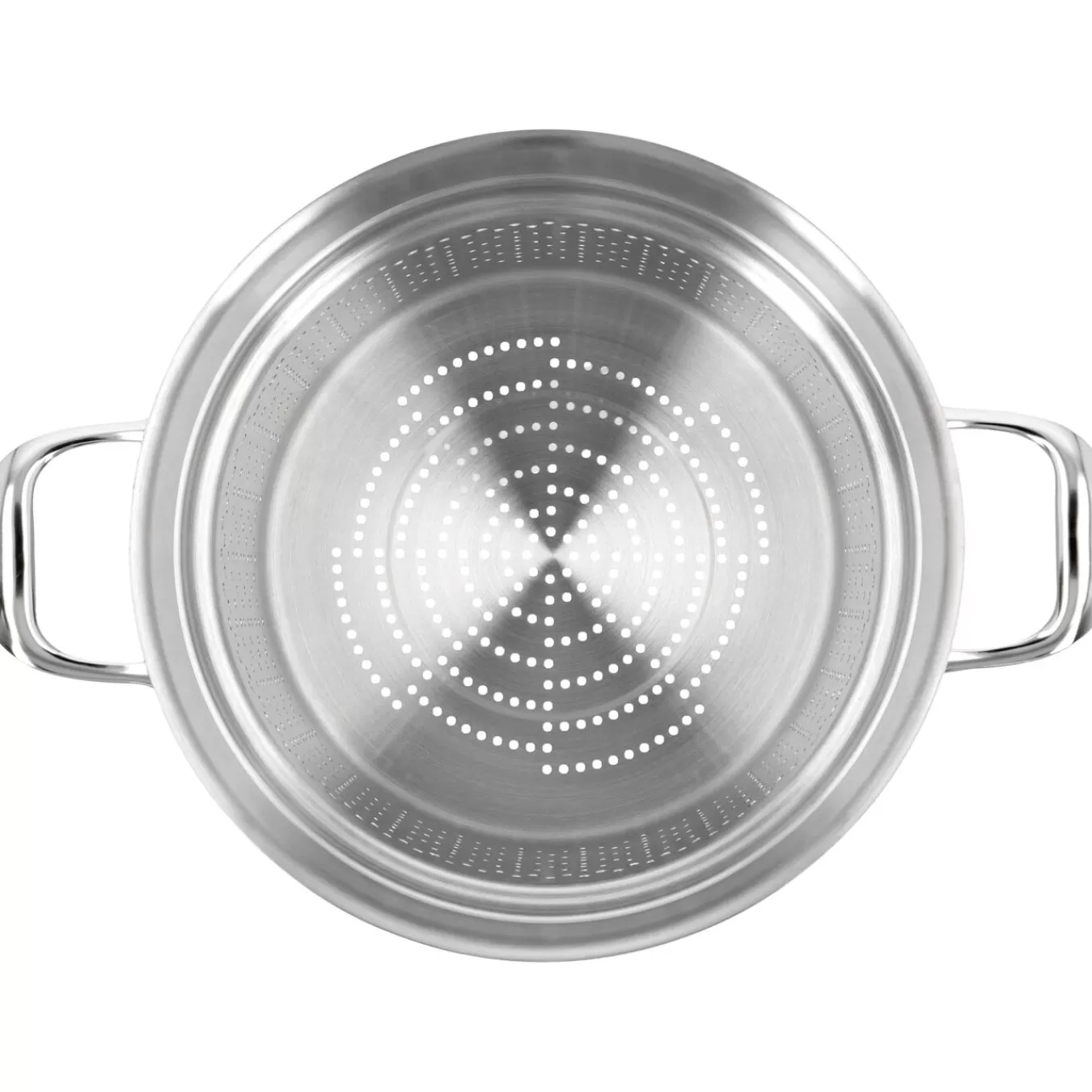 DEMEYERE Steamer Inserts*8.5 Qt Pasta Insert, 18/10 Stainless Steel Silver