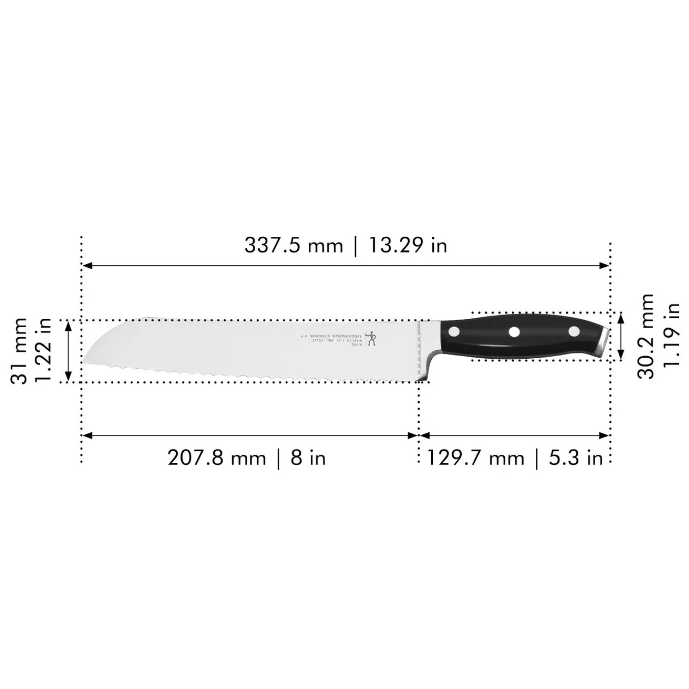 HENCKELS Bread Knives*8-Inch, Bread Knife