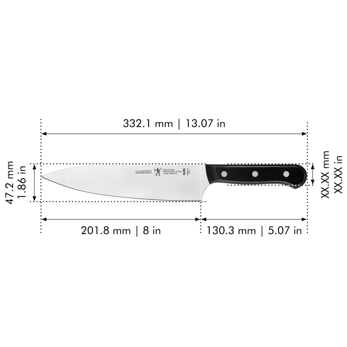 HENCKELS Chef'S Knives*8-Inch, Chef'S Knife