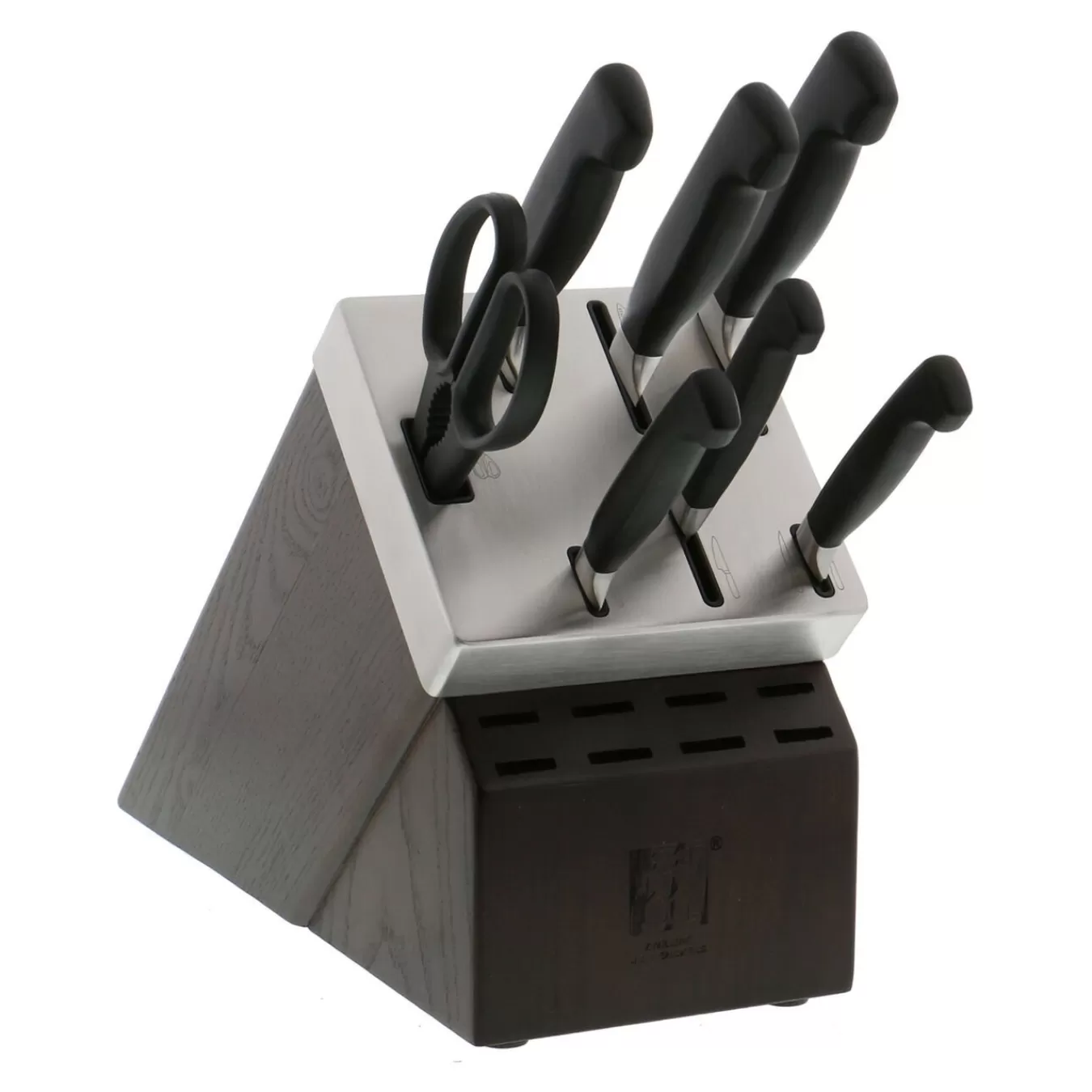 ZWILLING Self Sharpening Knife Sets*8-Pc, Self-Sharpening Knife Block Set , Walnut