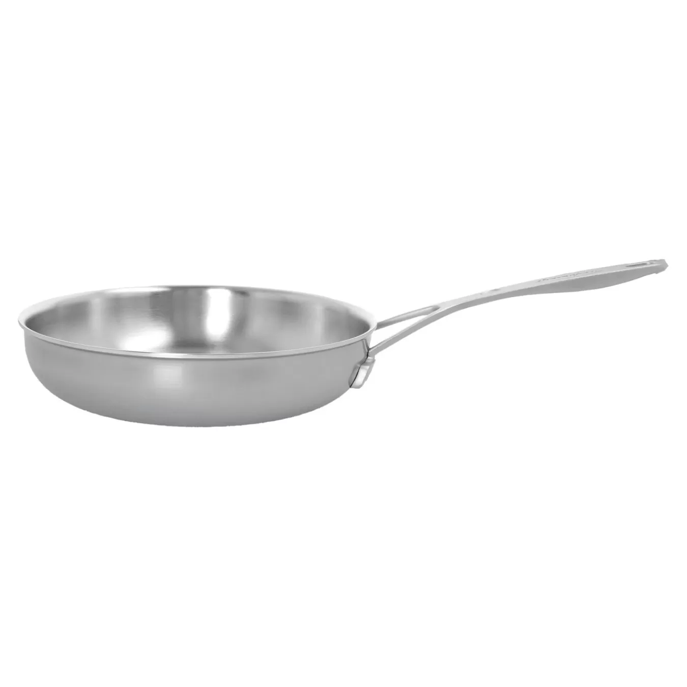 DEMEYERE Skillets*9.5-Inch, 18/10 Stainless Steel, Frying Pan Silver