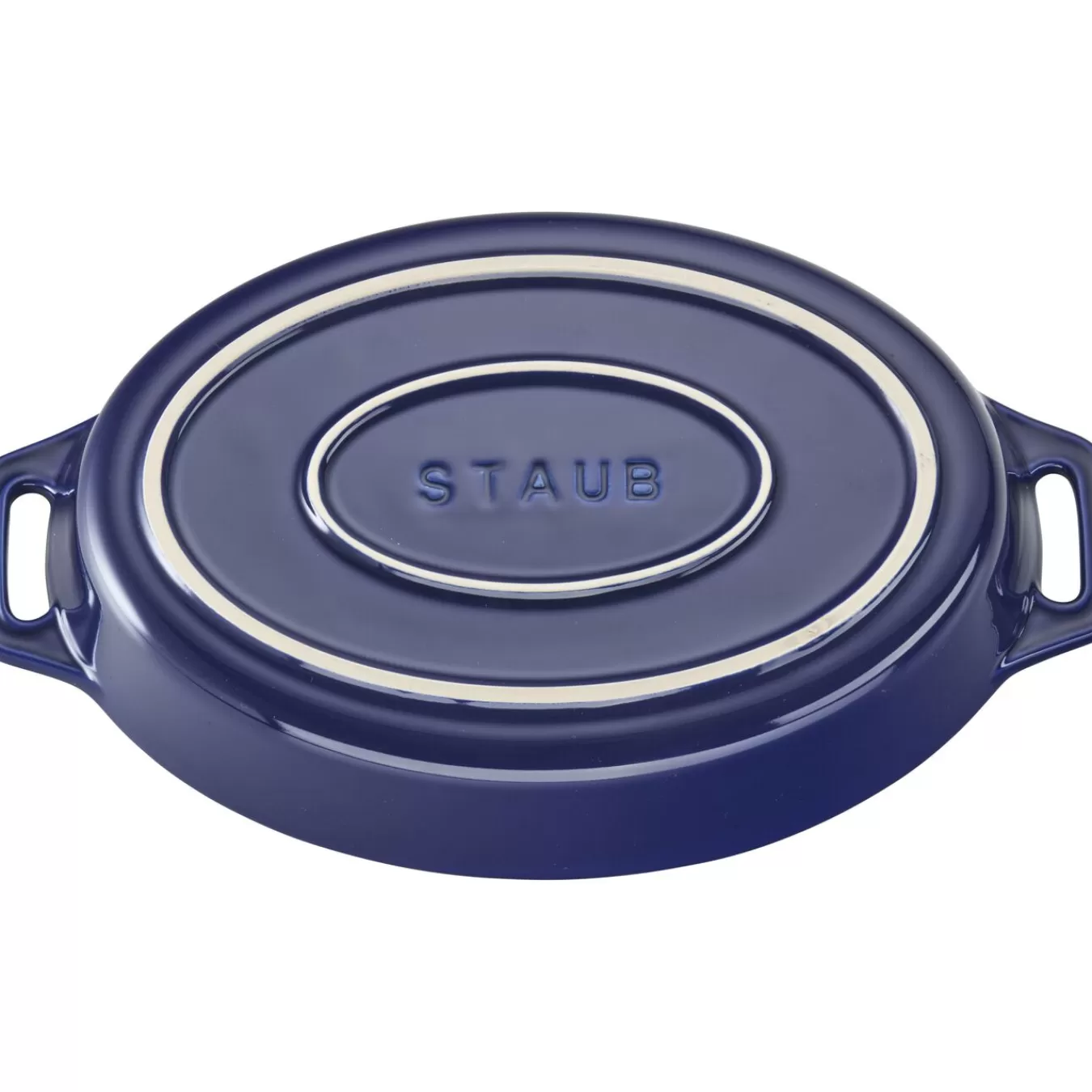 STAUB Baking Dishes*9-Inch, Oval, Baking Dish, Dark Blue