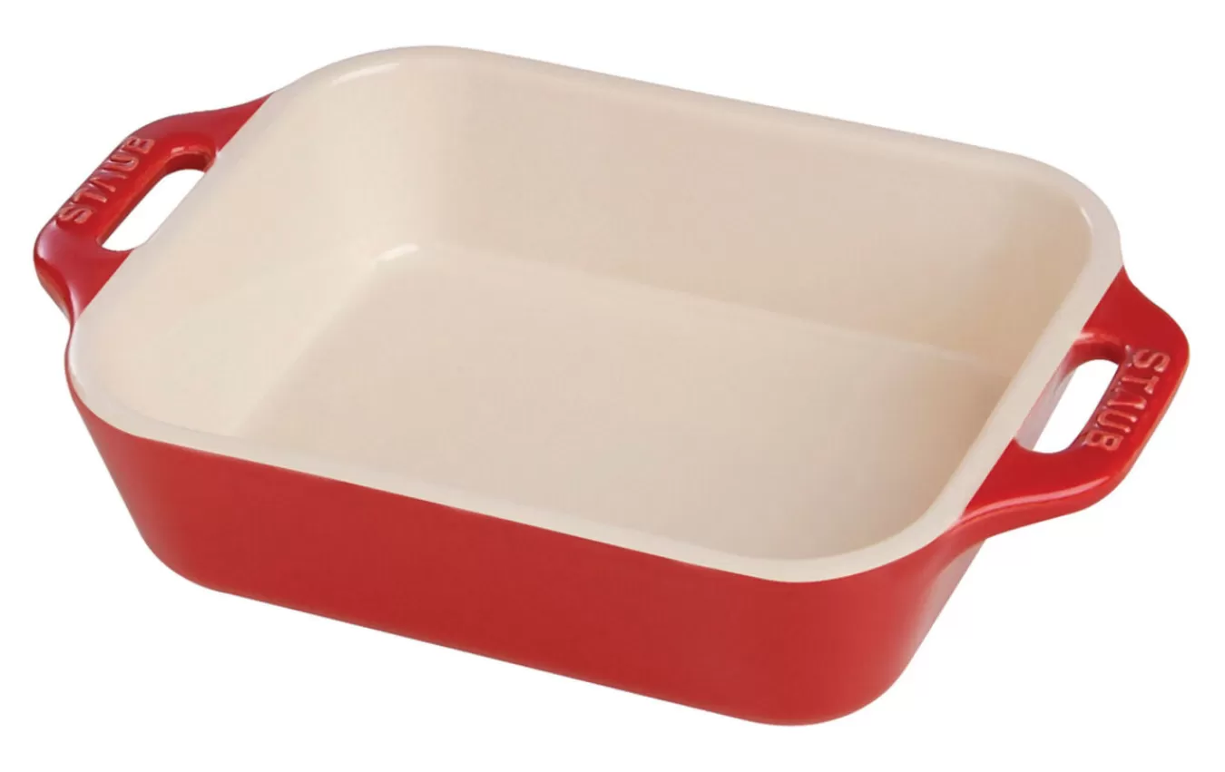 STAUB Baking Dishes*9-Inch, Rectangular, Baking Dish, Cherry