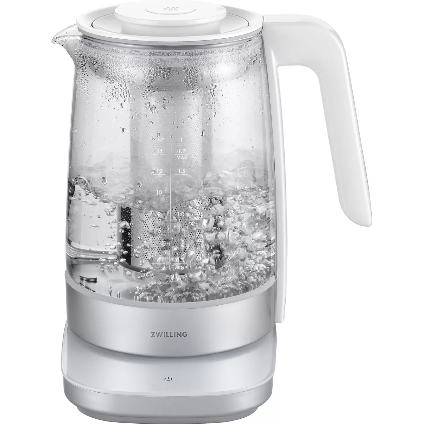 ZWILLING Coffee World*Glass Kettle - Silver