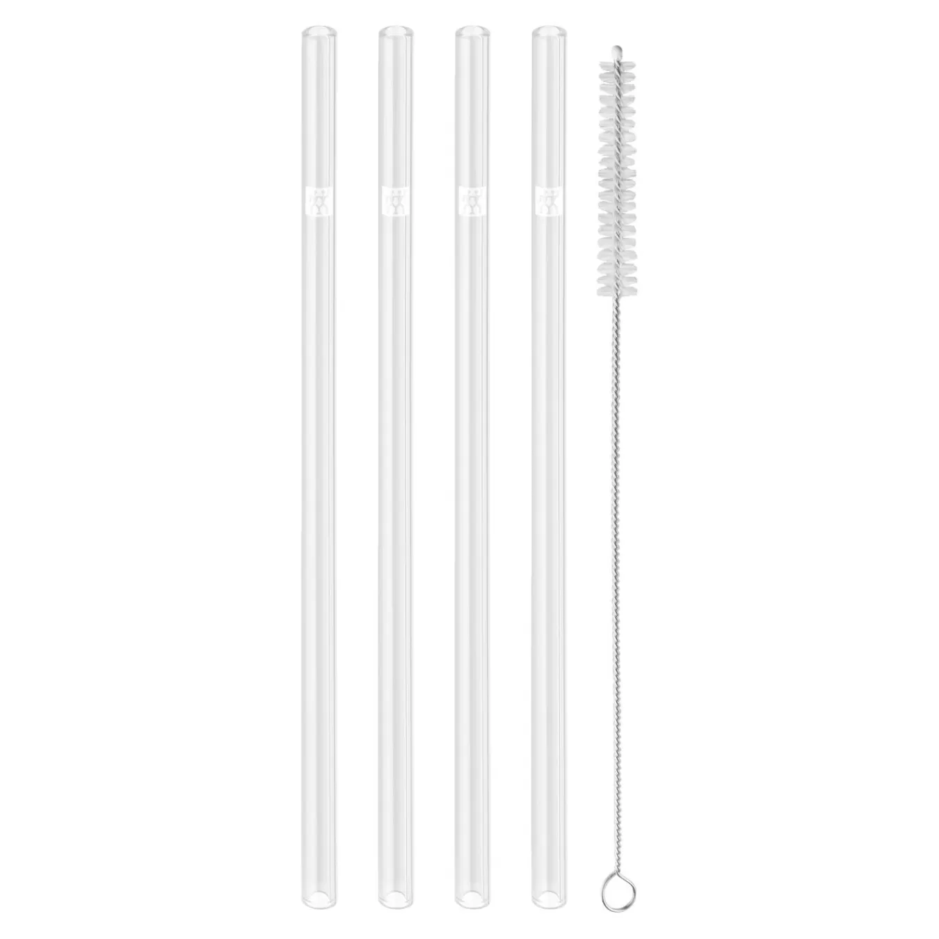 ZWILLING Straws*Glass Straw - Clear - Straight Set Transparent