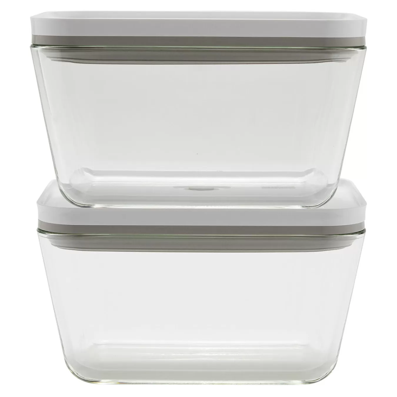 ZWILLING Vacuum Seal Containers*Large / 2-Pc Large Vacuum Container, Glass, Grey