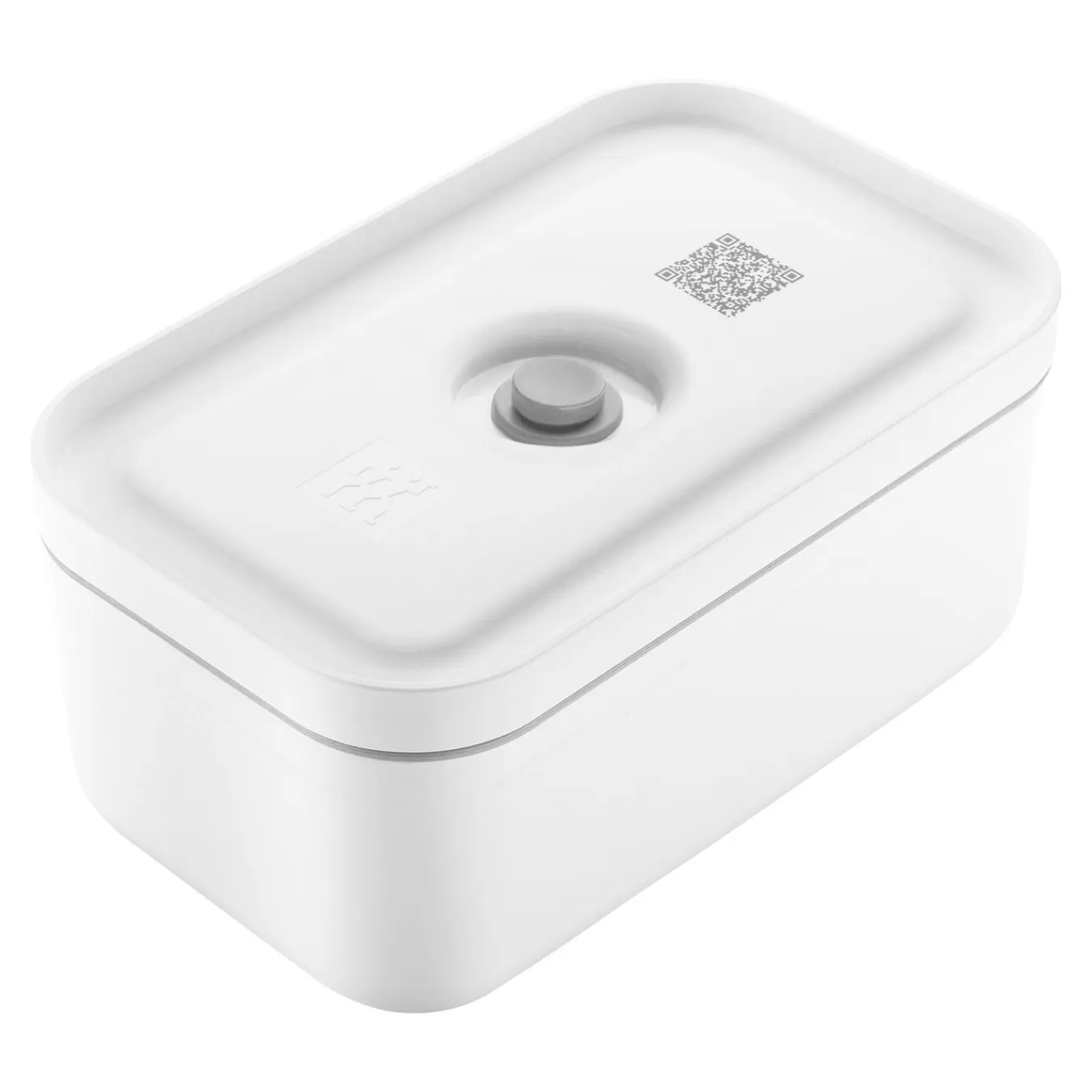 ZWILLING Vaccum Lunch Boxes*Medium Vacuum Lunch Box, Plastic, White-Grey