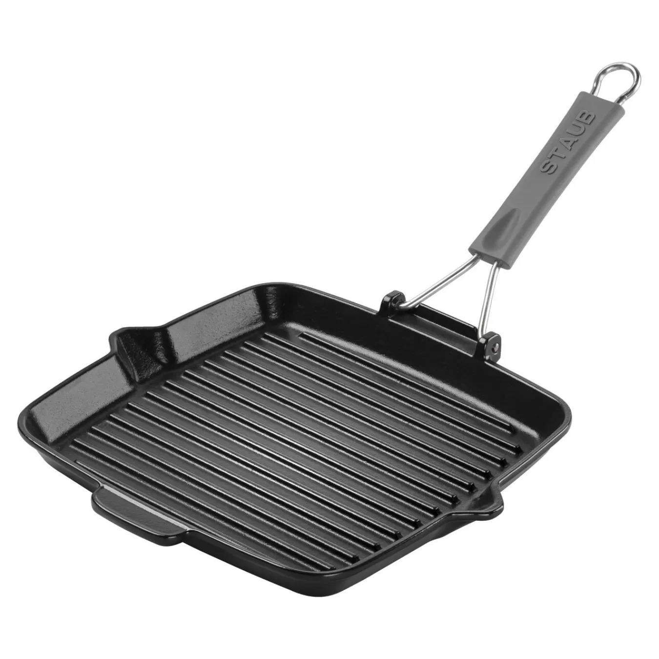 ZWILLING Grill Pans*Square, 9.5" Folding Grill, Black Matte