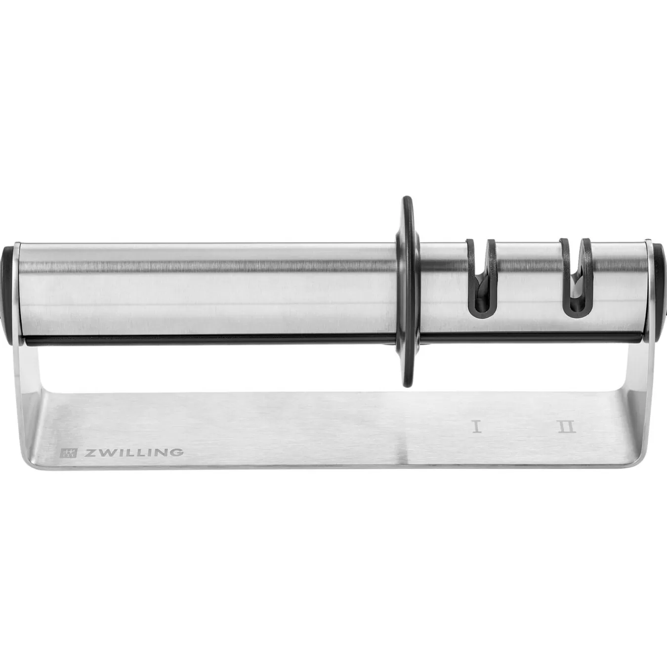 ZWILLING Knife Sharpeners*Twinsharp Duo Stainless Steel Handheld Knife Sharpener Silver